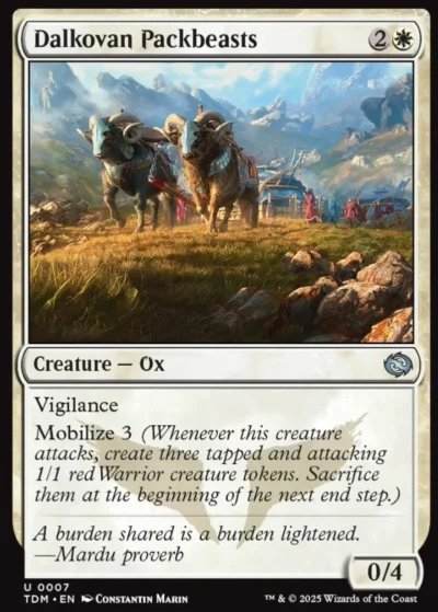 Dalkovan Packbeasts